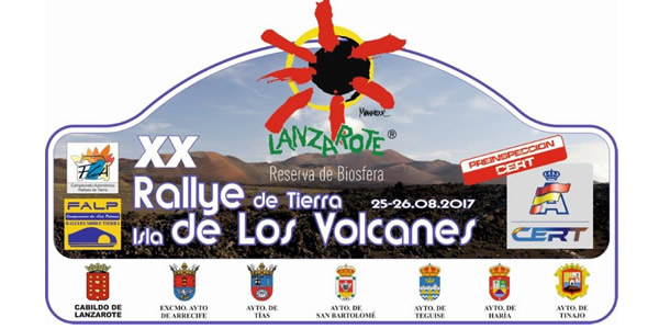 Lista de inscritos del Rallye de Los Volcanes