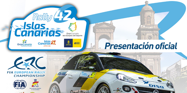 Presentado el Rally Islas Canarias ERC 2018