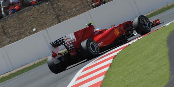 Fernando Alonso en el GP del Reino Unido