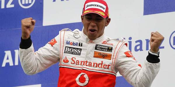 Lewis Hamilton vence en el GP de Bélgica 2010