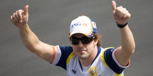 Alonso con Renault. Foto: ph-stop