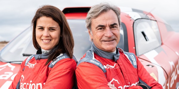 Laia Sanz y Carlos Sainz