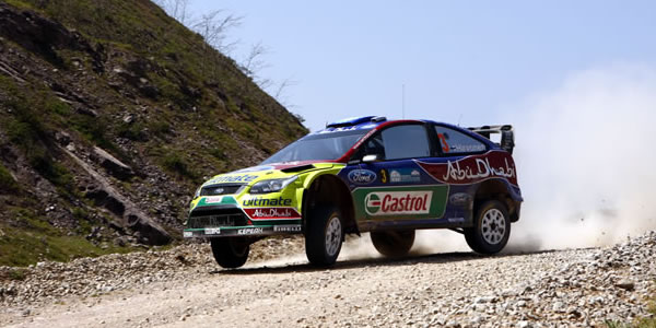 Mikko Hirvonen en el Rally de Turquía 2010