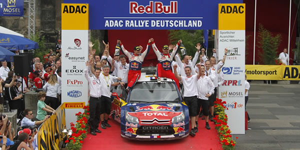 Sebastien Loeb, vencedor del Rally de Alemania 2010