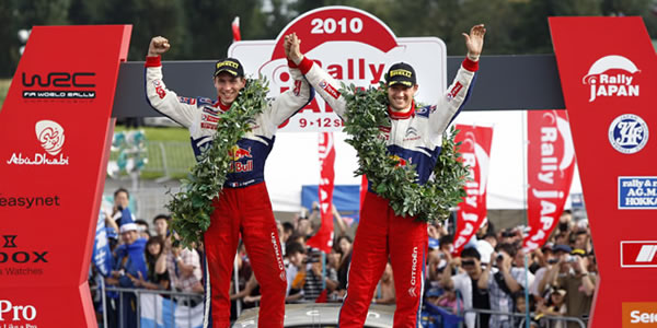 Sebastien Ogier gana el Rally de Japón 2010