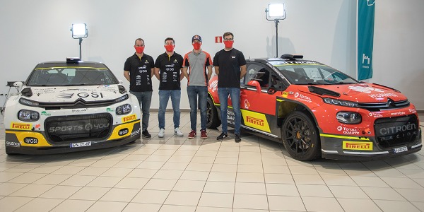 Citroën presenta sus equipos para el Rally Islas Canarias