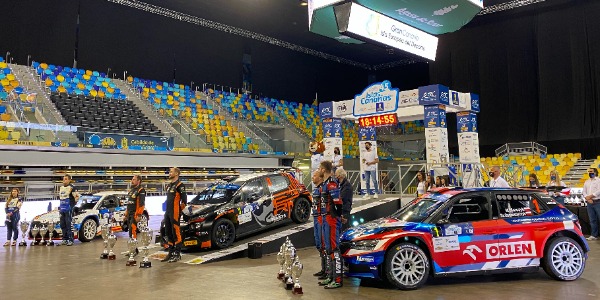 Nuevo triunfo de Lukyanuk-Arnautov en el Rally Islas Canarias ERC 2021
