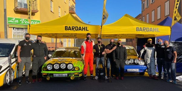 Bardahl Canarias cerró temporada en el Rallye Ciudad de La Laguna