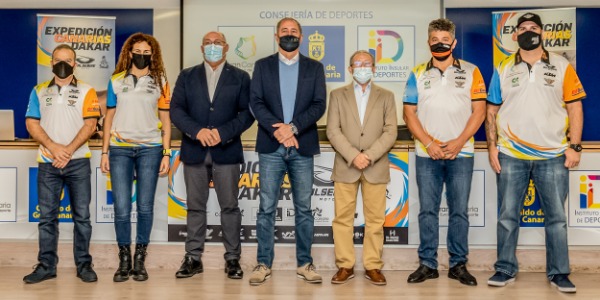 Presentada la Expedición Canarias Dakar 2022