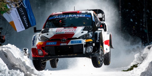 Rovanperä encabeza la remontada de Toyota en el Rally de Suecia