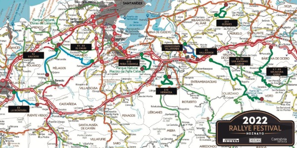 Tramos y horarios del Rallye Festival Hoznayo 2022