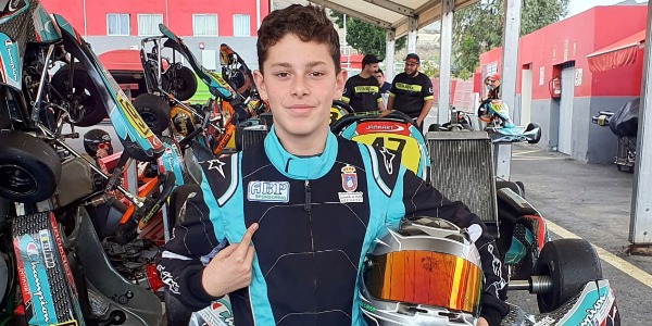 Diego Alonso Rojas debuta en el Campeonato de España de Karting