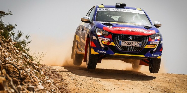 Diego Ruiloba, nuevo líder de la Peugeot Rally Cup Ibérica