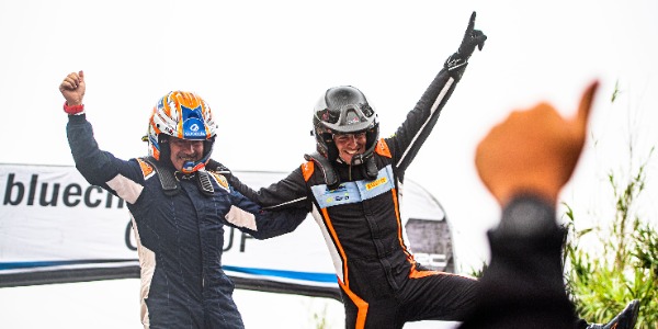 Nil Solans y Marc Martí, ganadores del Rally Islas Canarias ERC 2022