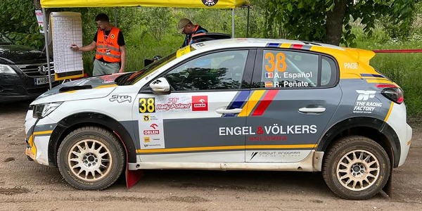Alex Español y Rogelio Peñate, buen balance en el Rally de Polonia ERC