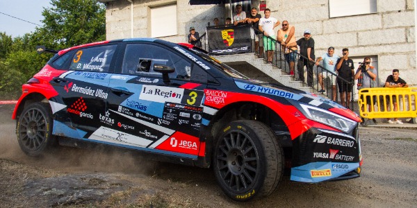 Iván Ares en el Rallye de Ourense: 'Ha sido una gran decepción'