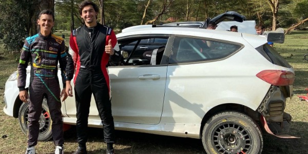 Rogelio Peñate, primer canario en participar en el Rally Safari del WRC