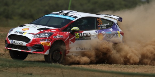 Domínguez y Peñate no pudieron terminar el Rally Safari del WRC