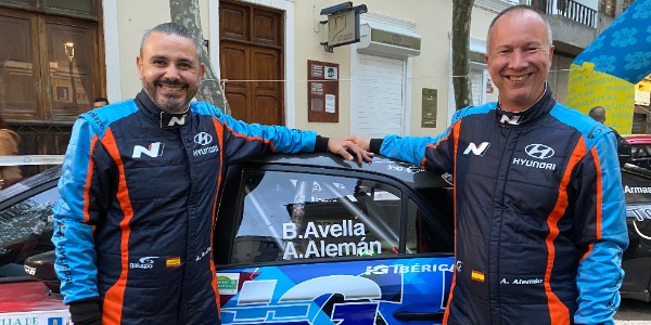 Benjamín Avella y Agustín Alemán estarán en el Rallye Ciudad de Telde