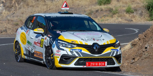 Nuevo podio de Sebastián y Adrián Gil en el Rallye Ciudad de La Laguna