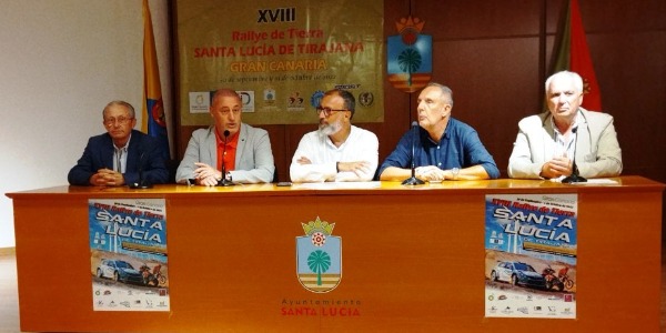 Presentado el Rallye de Tierra de Santa Lucía y nuevo Slalom CDIC 2022