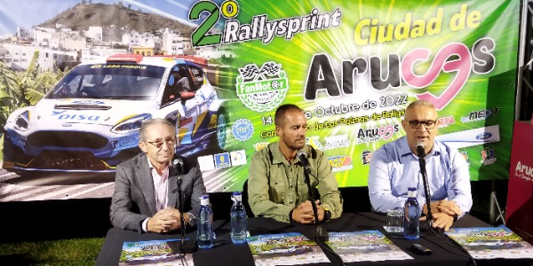 Lista de Inscritos del Rally Sprint Ciudad de Arucas 2022