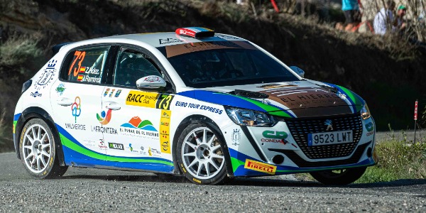 Zósimo Hernández cumple su objetivo y finaliza su primer rally del WRC