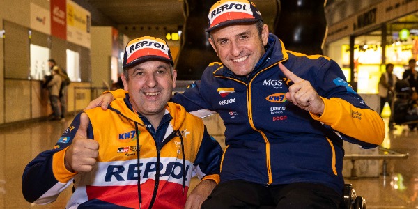 Isidre Esteve despega hacia el Rally Dakar 2023