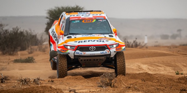 Dakar 2023: Buenas sensaciones para Isidre Esteve en la etapa 7