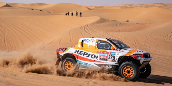Gran etapa para Isidre Esteve en el Rally Dakar 2023