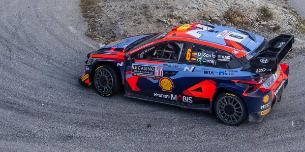 Dani Sordo comienza sumando puntos en el Rally de Montecarlo