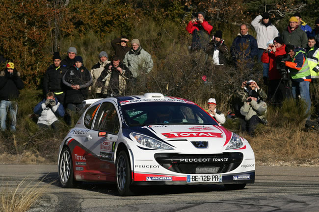 Bryan Bouffier, ganador del Rally de Montecarlo, también estará