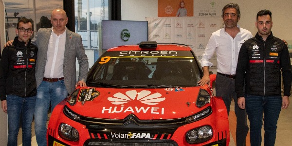 Diego Ruiloba se estrena con el Citroën C3 Rally2