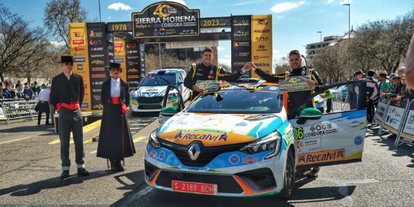 Buen debut de Alejandro Martín en el Rallye Sierra Morena