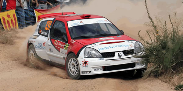 Yeray Lemes en el pasado Rally de Portugal