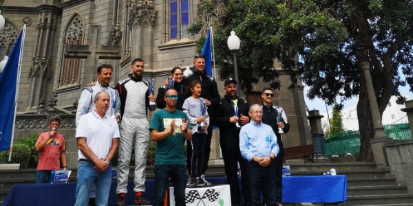 Ayoze Benítez, vencedor del Rallysprint Ciudad de Arucas