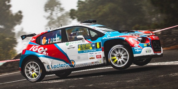 Yoann Bonato y Benjamin Boulloud ganan el 47 Rally Islas Canarias