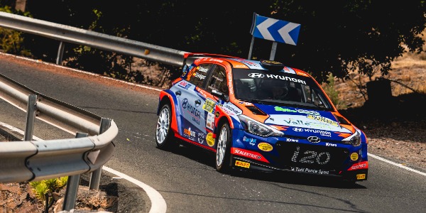 Raúl Quesada demostró su ritmo en el 47 Rally Islas Canarias ERC 2023