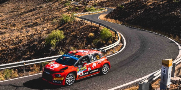 Diego Ruiloba consigue su primer 'scratch' en el Rally Islas Canarias