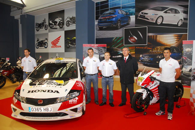Honda y Autoescuela Reyes Rally Team
