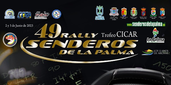 Cartel 49 Rally Senderos de La Palma