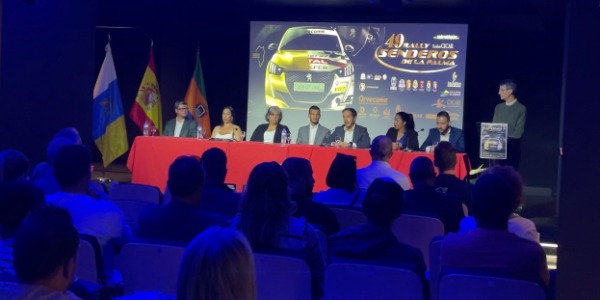 Presentación oficial del 49 Rallye Senderos de La Palma