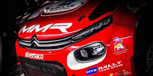 Alejandro Cachón en busca de completar el Rally de Italia WRC 2023