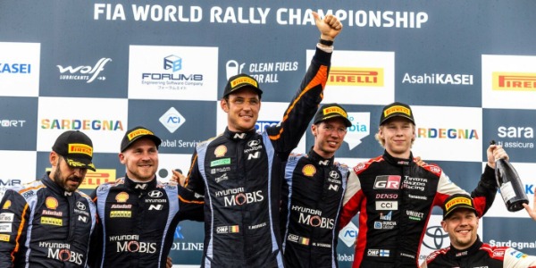 Thierry Neuville gana el Rallye de Italia WRC 2023