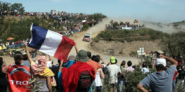 Sebastien Loeb en el Rally de Portugal