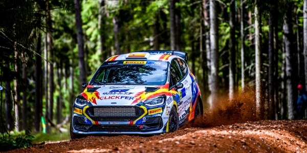 Roberto Blach Jr. rozó el podio en el Rally de Estonia WRC 2023