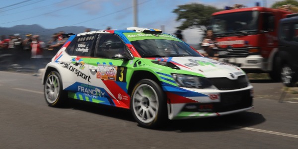 Víctor Abreu y Luis Rodríguez ganan el Rallye Ciudad de La Laguna