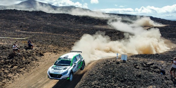 Yeray Lemes, segundo en el Rallye Isla de Los Volcanes 2023