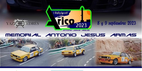 Este fin de semana se disputa el I Rallysprint Arico Memorial Antonio Jesús Armas