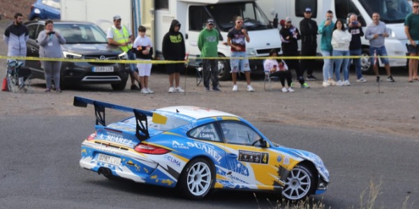 Toñín Suárez y Jorge Cedrés ganan el Rallysprint Yaiza 2023